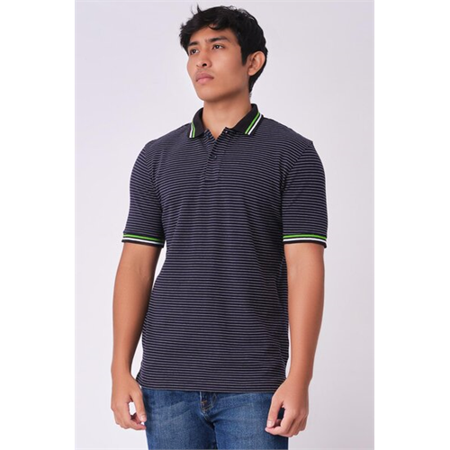 Wyos Striped Polo