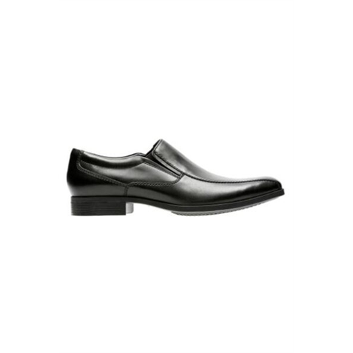 Clarks Conwell Step Black Leather Men's Formal Loafers