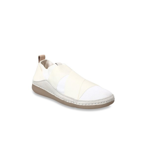 Clarks Mens Nature Vi White Shoes