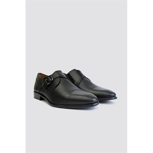 Language Black Men's Formal Shoes