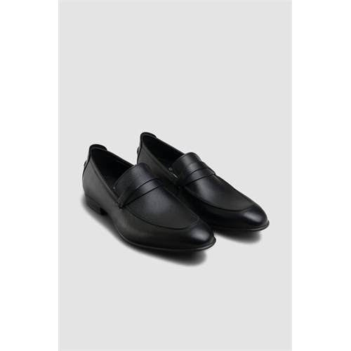 Language Black Men's Loafers