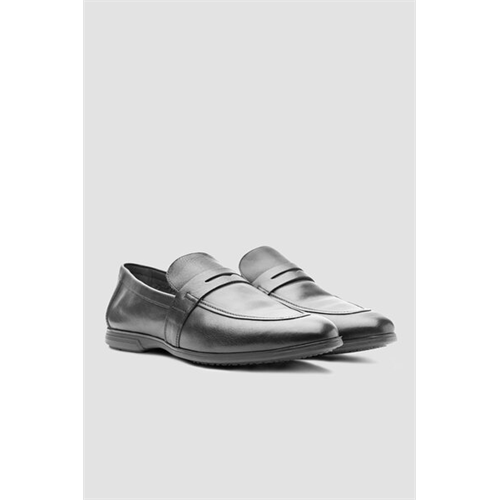 Language Black Men's Loafers