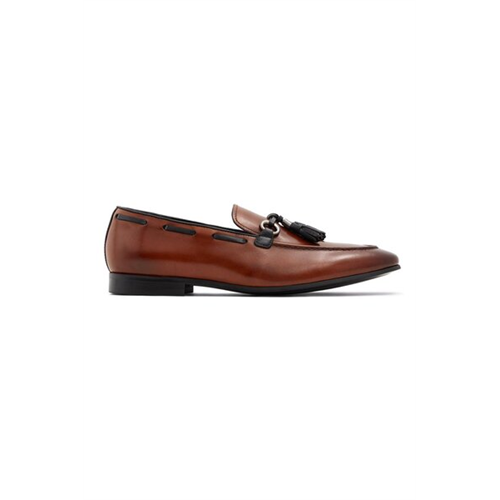 Aldo Olaleviel Men's Formal Medium Brown Leather Loafers
