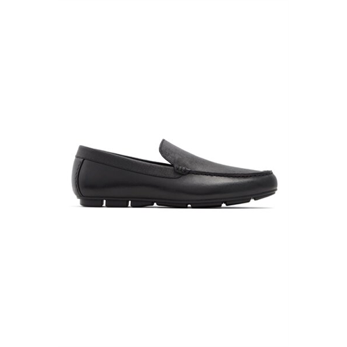Aldo Popchanka Men's Formal Black Leather Loafers