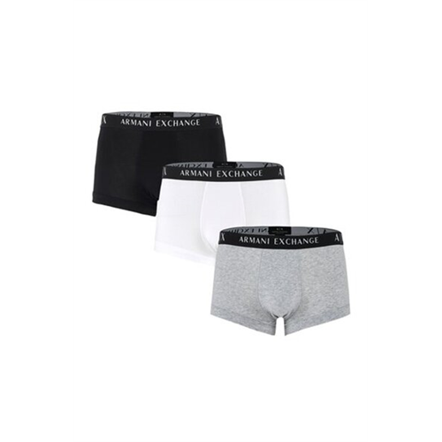 Armani Exchange Black/Grey/White Mens Underwear Set