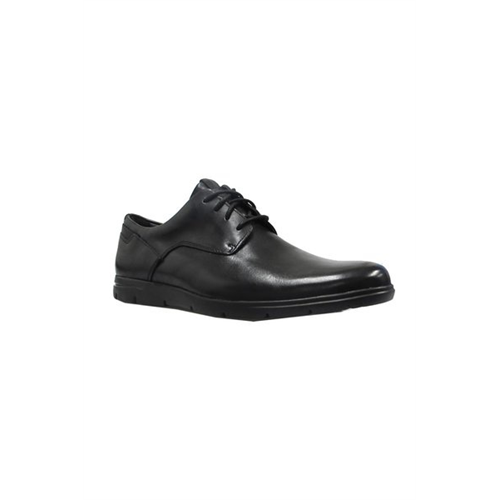 Clarks Mens Vennor Walk Black Formal Shoes
