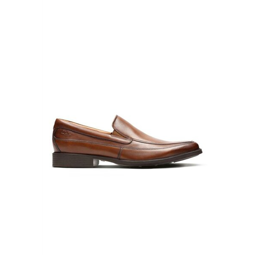 Clarks Tilden Free Mens Dark Tan Formal Loafer