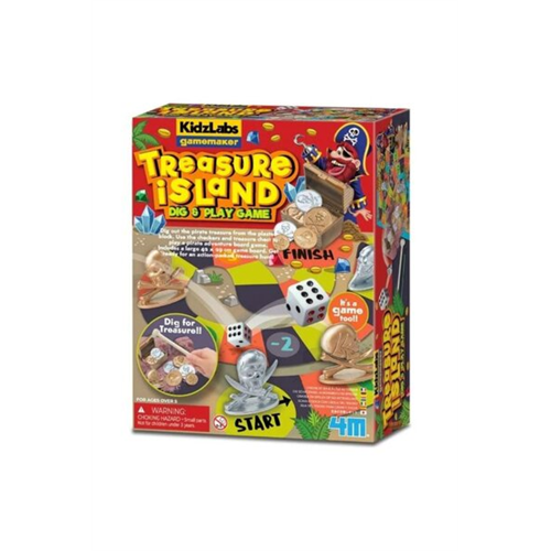 4M Treasure Island Dig & Play Game