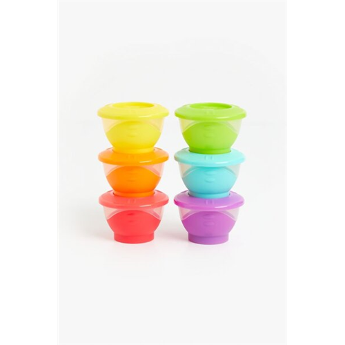 Mothercare Small Easy Pop Freezer Pots - 6 Pack