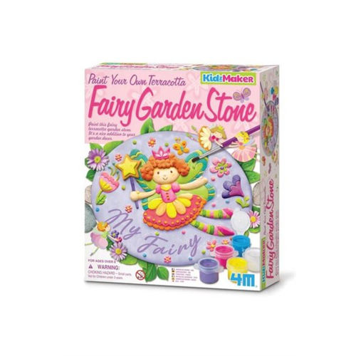 4M Paint Your Own Terracotta Fairy Garden Stone