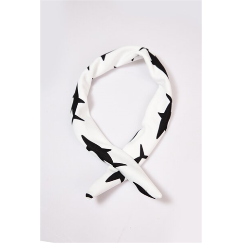Backstage Black & White Head Bands Wired