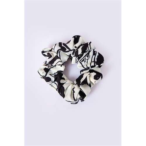 Backstage Black & White Scrunchies