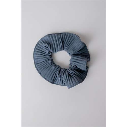 Backstage Dark Blue Scrunchie