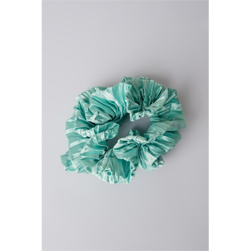 Backstage Green Scrunchie