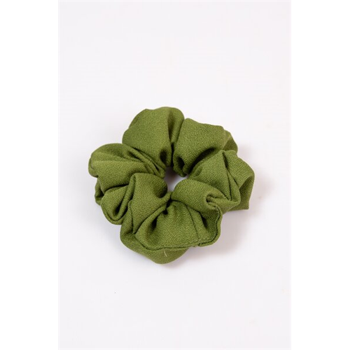 Backstage Green Scrunchies