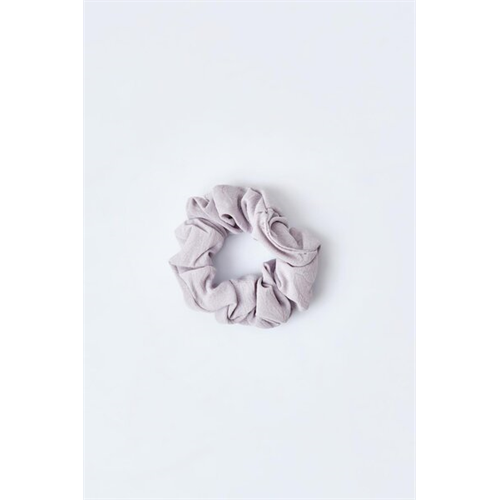 Backstage Grey Solid Scrunchies