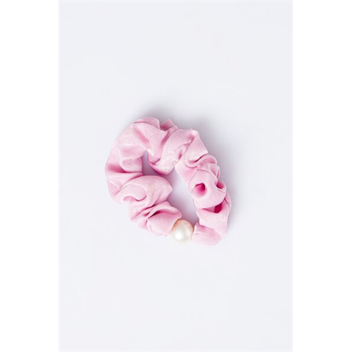 Backstage Pink Pearl Scrunchie
