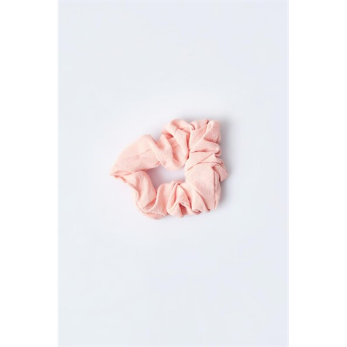 Backstage Pink Solid Scrunchies