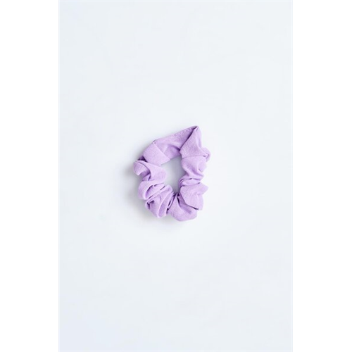 Backstage Purple Solid Scrunchies