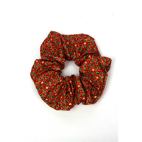 Backstage Red Printed Scrunchies