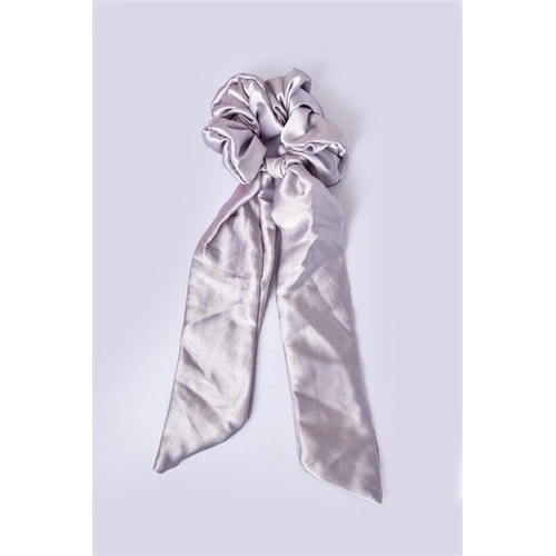 Backstage Silver Tail Scrunchies
