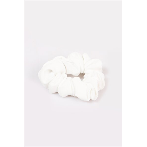 Backstage White Scrunchies S