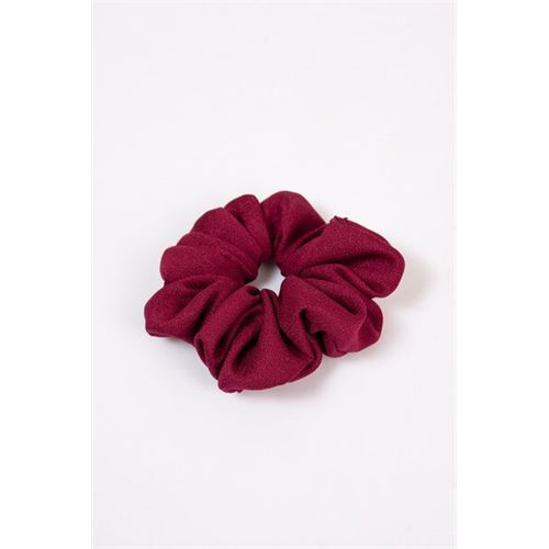 Backstage Wine Red Scrunchies