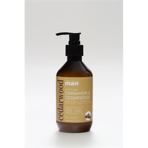 Luv Sl Health Frella Mens Body Lotion Cinnamon Cedarwood