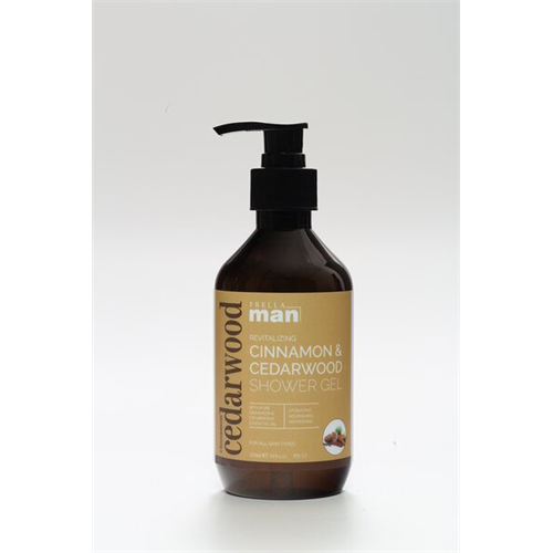 Luv Sl Health Frella Mens Neutral Showergel Cinnamon & Cederwood