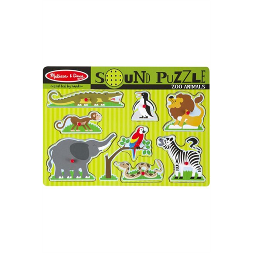 Melissa & Doug Zoo Animals Sound Puzzle