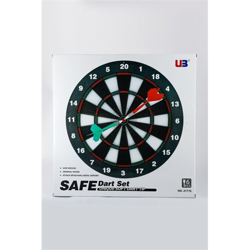 Dart Board - 6 Darts Included