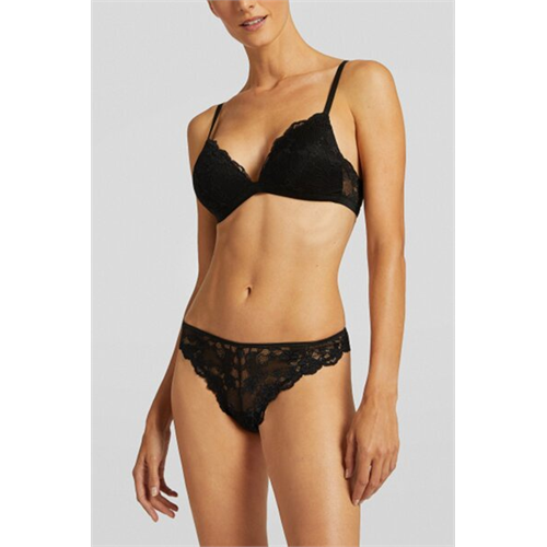 Yamamay Black Primula Brazilian Briefs