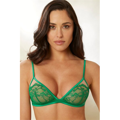 Yamamay Green Triangle Bra