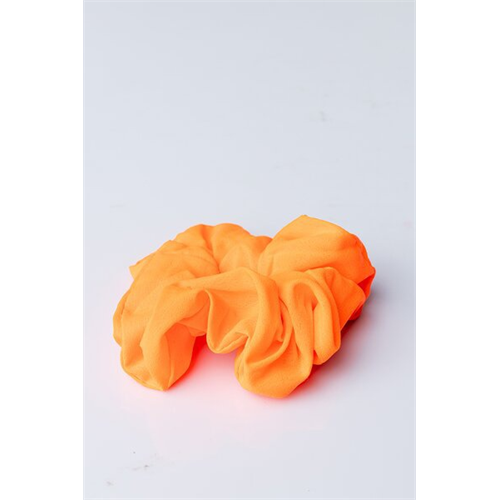 Neon Orange Scrunchie