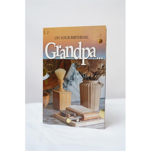 Archies Grand Father-Birthday Greeting Card