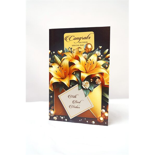 Archies Lily Congrats Greeting Card