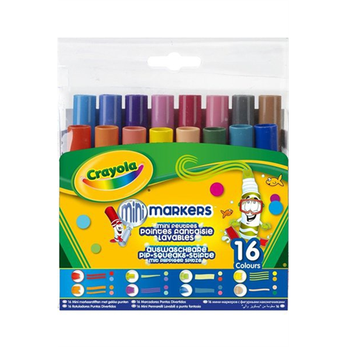 Crayola 16 Mini Washable Markers