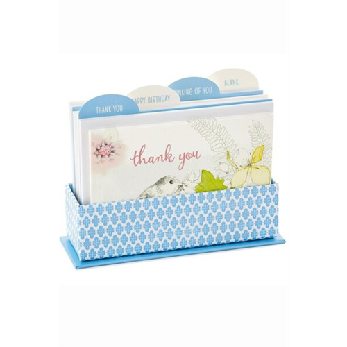 Hallmark Assorted 24 Note Cards and Caddy