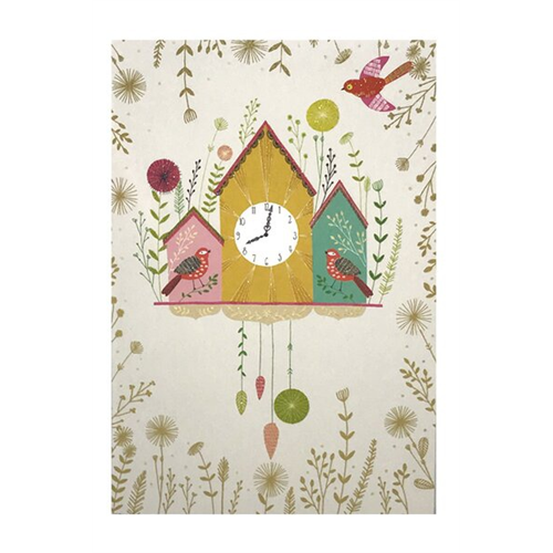 Hallmark Bird Clock Everday Greeting Card