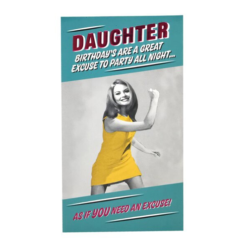 Hallmark Daughter Printed Birthday Greeting Card