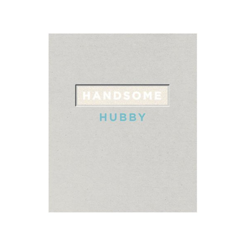 Hallmark Handsome Hubby Anniversary Greeting Card