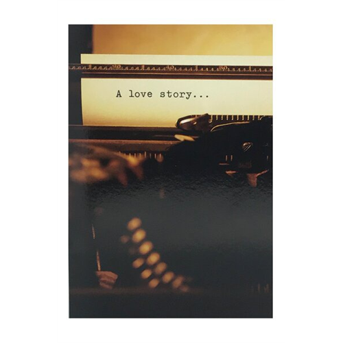 Hallmark Typewriter Love Greeting Card