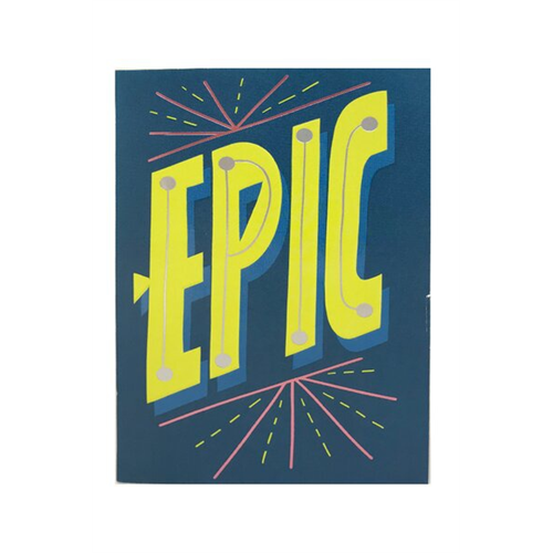 Hallmark Word Epic Congratulations Greeting Card