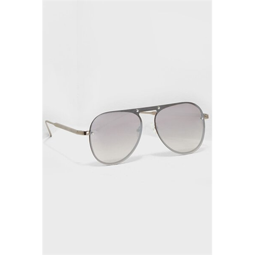 Aldo Nydoesen Grey Men's Round Sunglasses