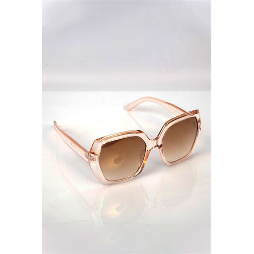 Backstage Milky Taupe Brown Frame Sunglass W060