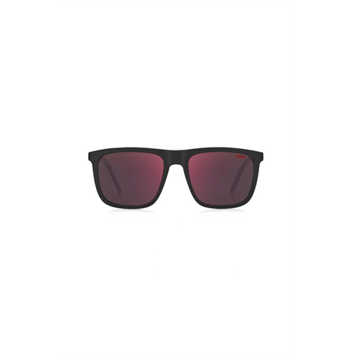 Hugo Rectangular Flat Top Men Sunglasses