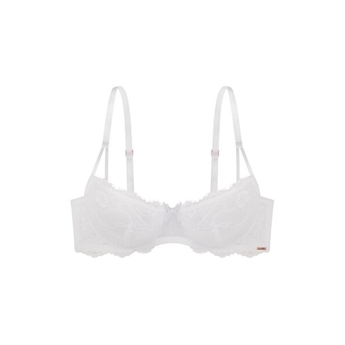 Dorina Azalea White Lace Underwired Bra