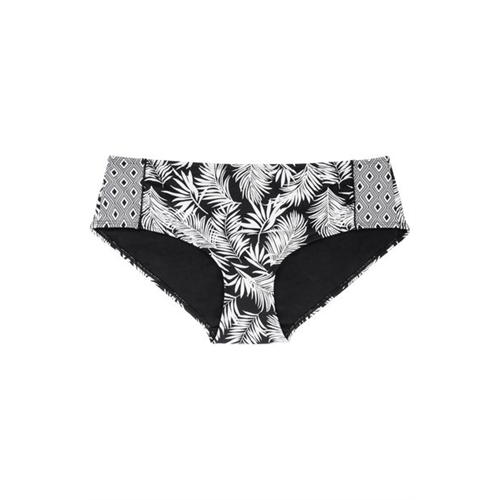 Dorina Black Leaf Classic Hipster Swim Bottom