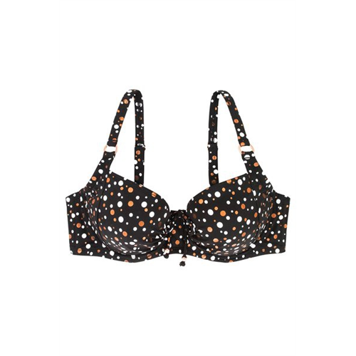 Dorina Foli Dot Printed Non Padded Bikini Top