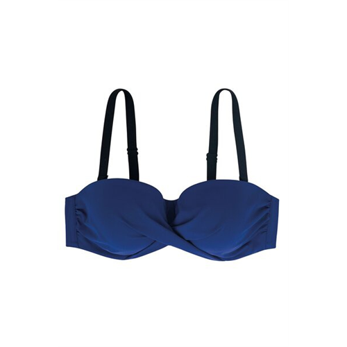 Dorina La Paz Blue Bandeau Bikini Top